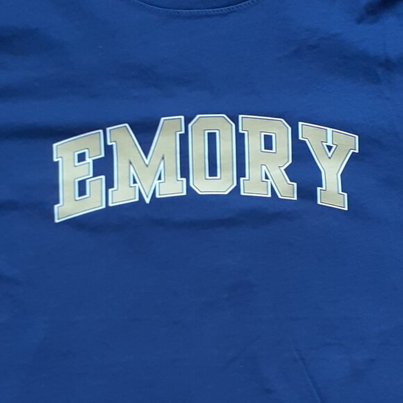 Emory University - New Small Navy Blue T-Shirt - Picture 2 of 5